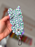 Key Charm Scrunchie Ancho
