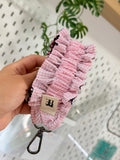 Key Charm Scrunchie Ancho