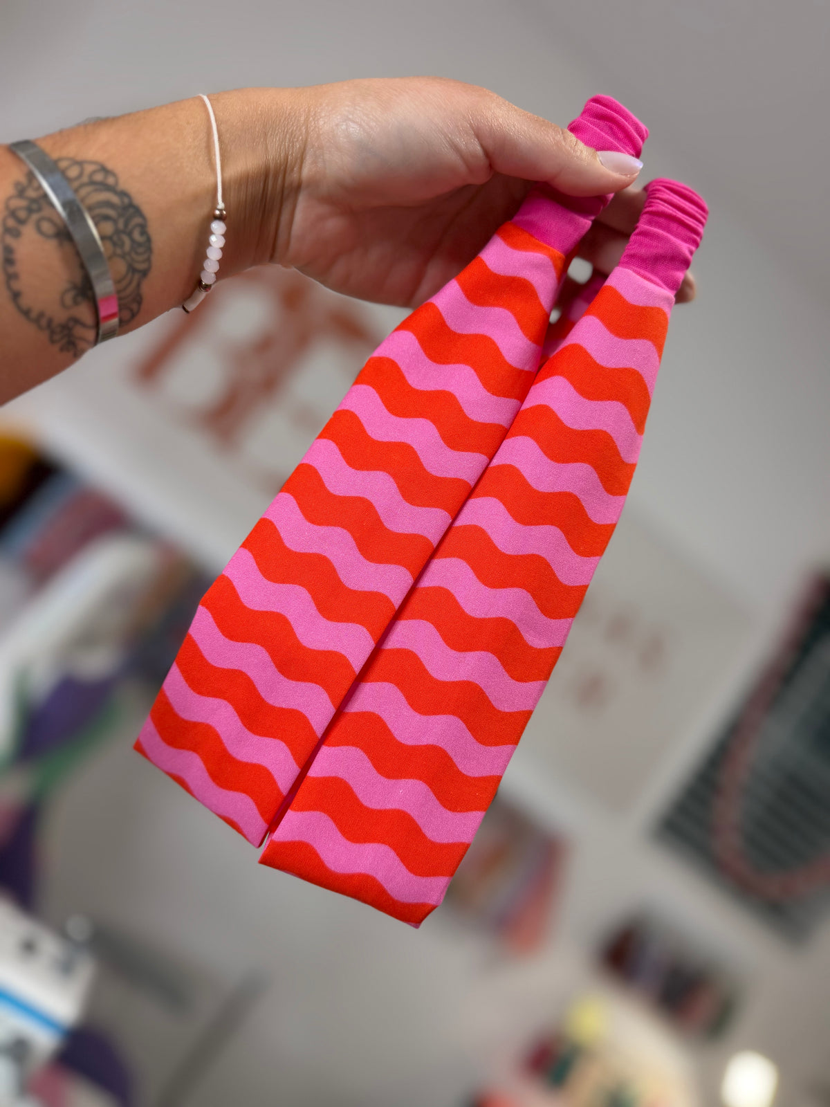 BANDANA CINTA CON ELASTICO cada una