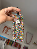 Key Charm Scrunchie Ancho